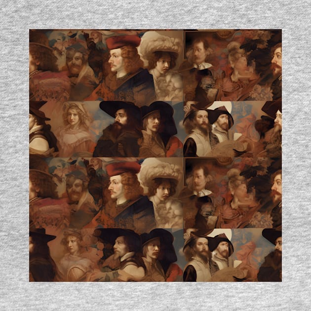 Rembrandt Paintings Mashup by Grassroots Green